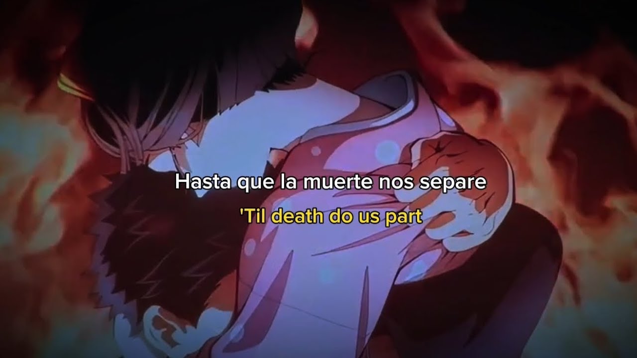 Bryant Barnes - 'Til Death Do Us Part ( Sub español + Lyrics ) Kimetsu no yaiba / edit 🖤