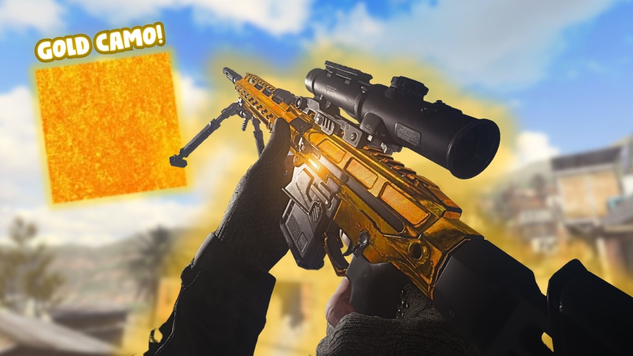 Последний снайпер теперь золотой... (MW3 Remastered)