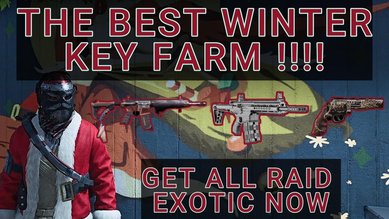 THE ONLY WINTER KEY FARM YOU NEED!!!!!!!!!