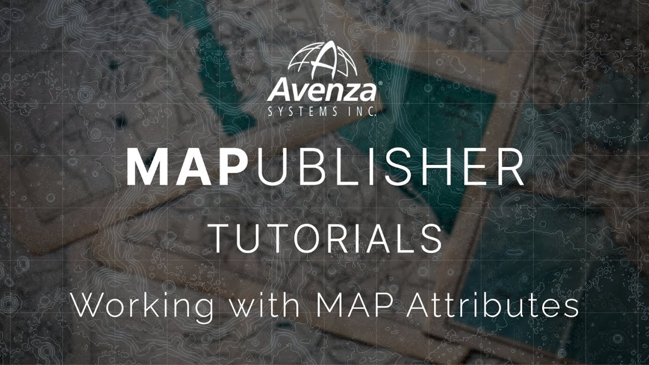 Working with MAP Attributes | MAPublisher Tutorials