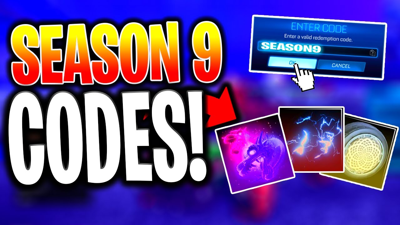 Rocket League BRAND NEW Season 9 Codes!