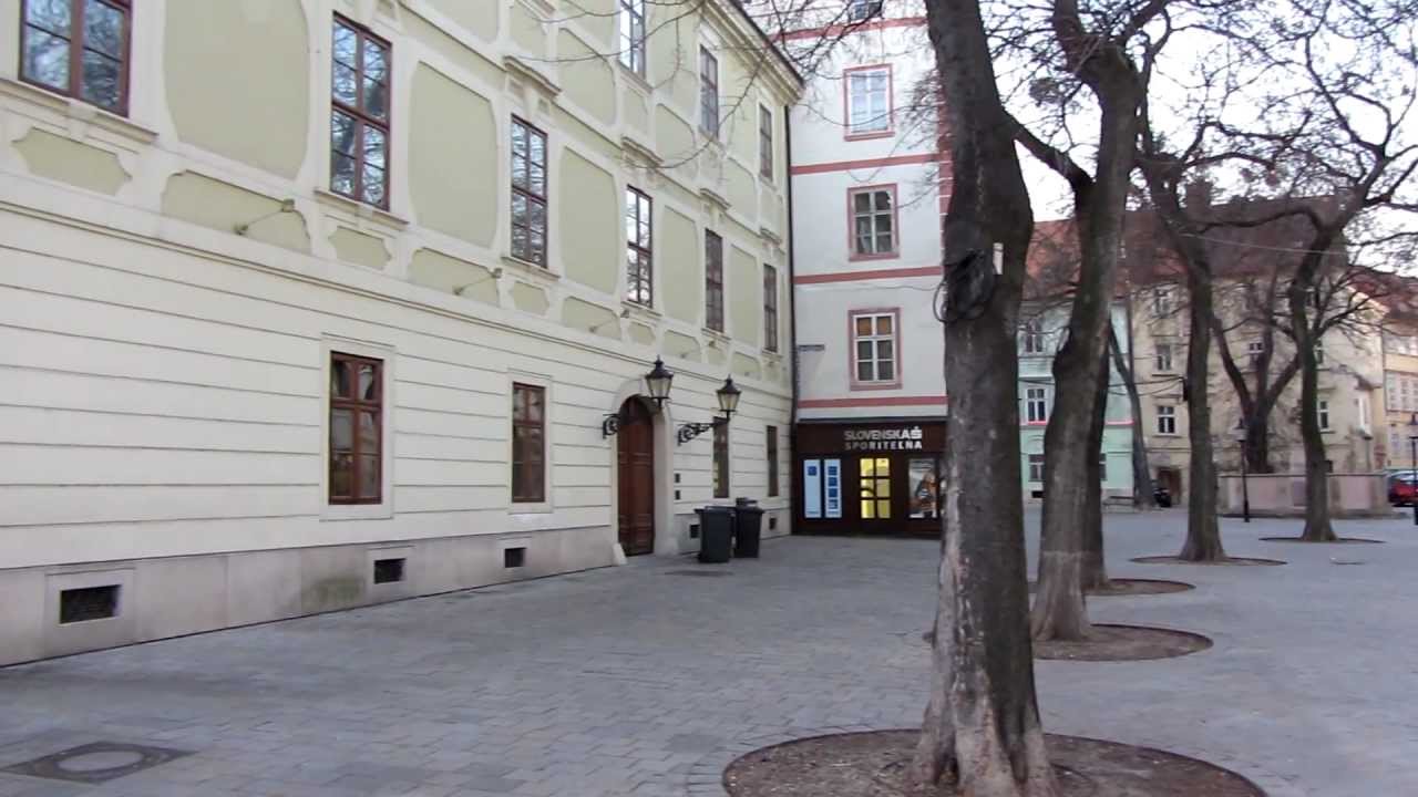 Hlavne Namestie / Main Square in Bratislava