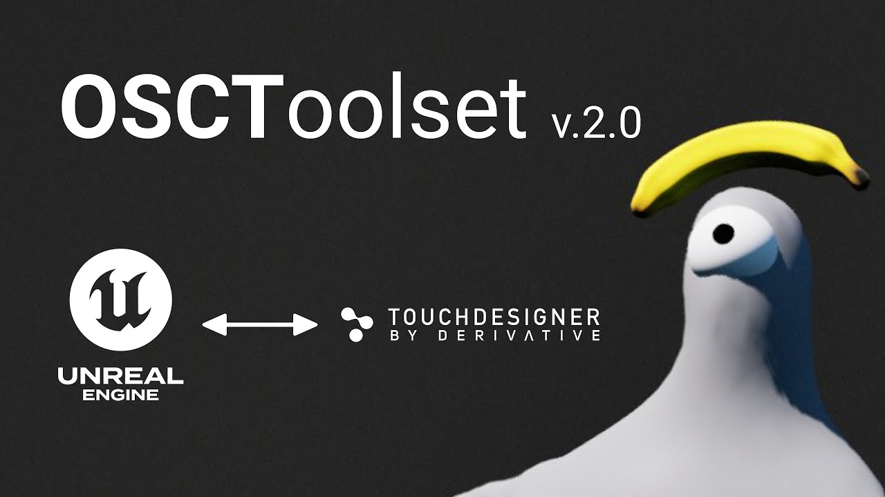 OSCToolset v2.0 - Communicating between TouchDesigner and Unreal Engine 5
