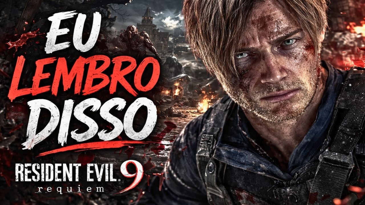 LEON REVIVENDO SEU PIOR PESADELO - Resident Evil Requiem