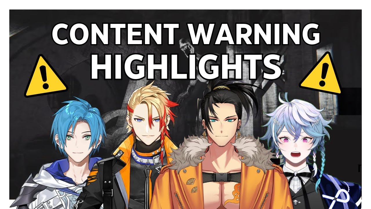 【Multi-POV】 Best of Content Warning w/ THE BOYS! 【ENG SUB】
