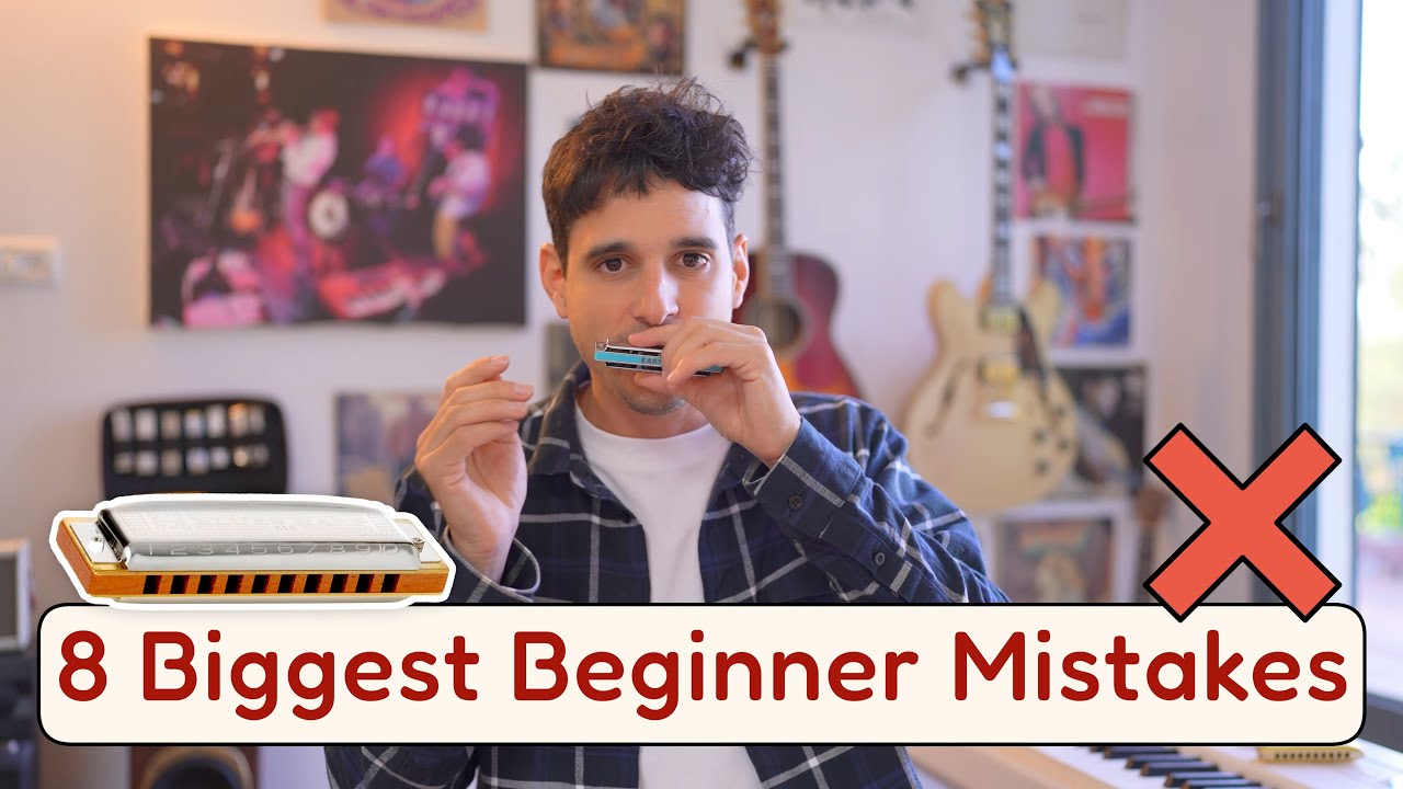 8 Biggest Beginner Harmonica Mistakes (That's Why 90% Quit)