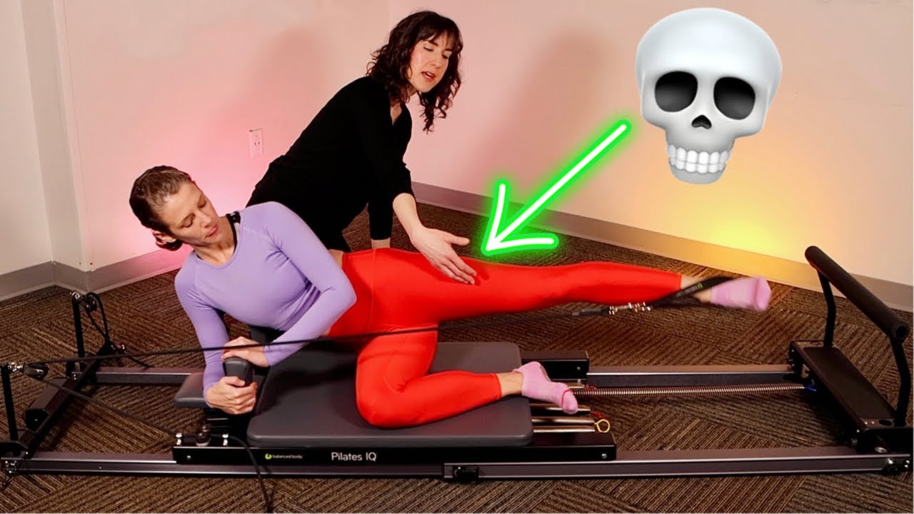 Pilates Reformer Workout | 12 mins of me murdering your LEGS, GLUTES & THIGHS 🔥💀