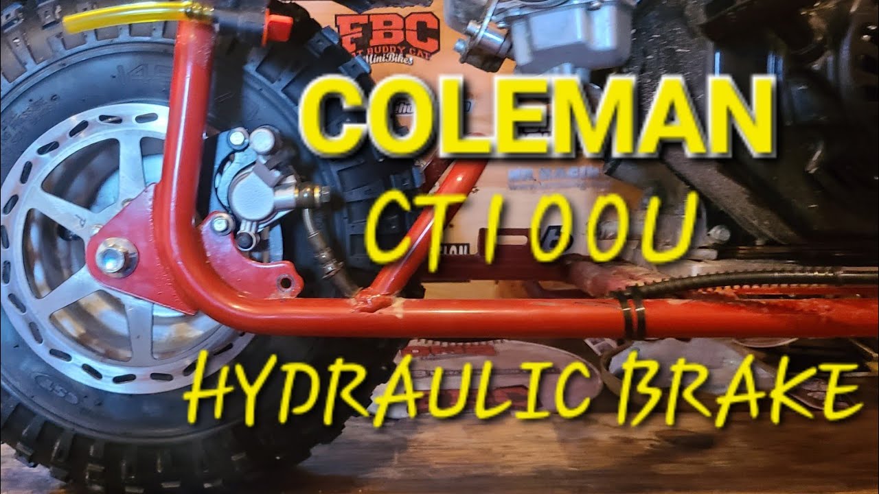 Ct100u Hydraulic Brakes (Full Installation)