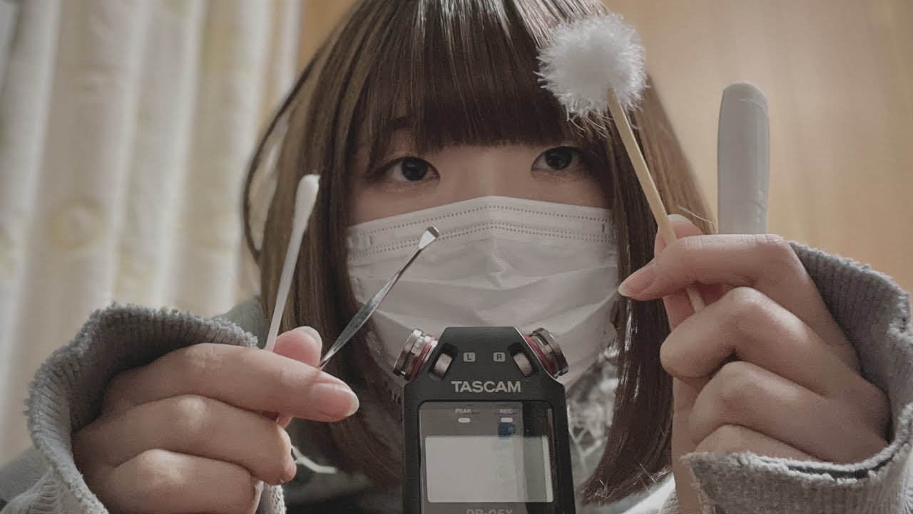 【ASMR】眠れないあなたを耳かきで眠らせるロールプレイ？【ゼロ距離囁き】