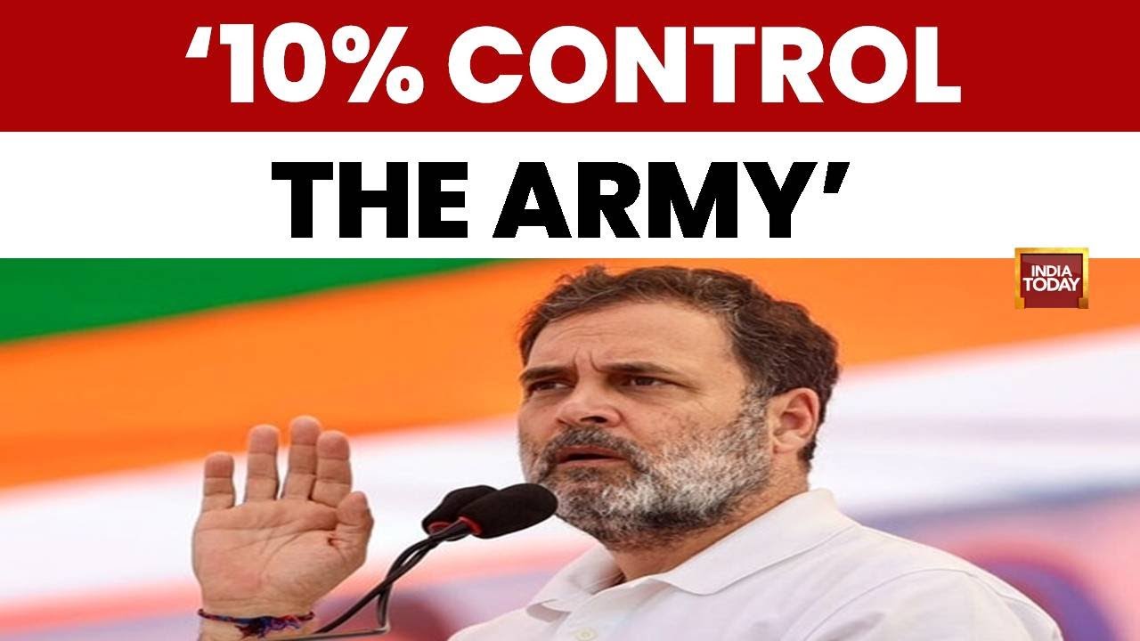 Rahul Gandhi Drags Army Into Caste Politics, Ignites Firestorm Before Bihar Polls | India Today