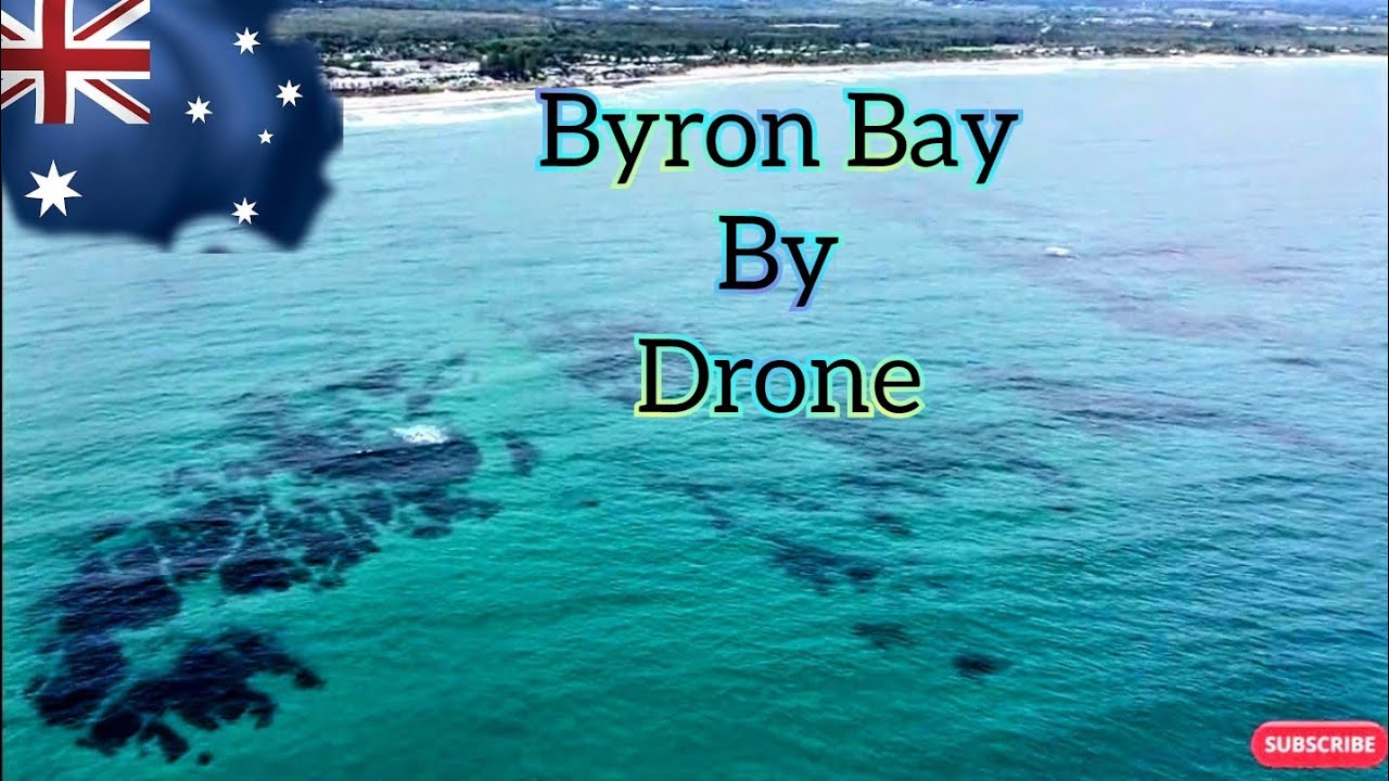 Famous Byron Bay by 4k drone  2023