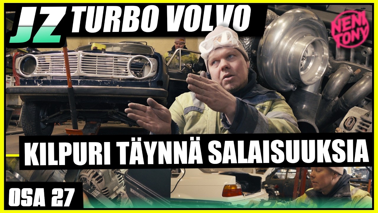 KILPURI ANTIIKIN TEKNOLOGIALLA! | TURBO VOLVO | OSA 27