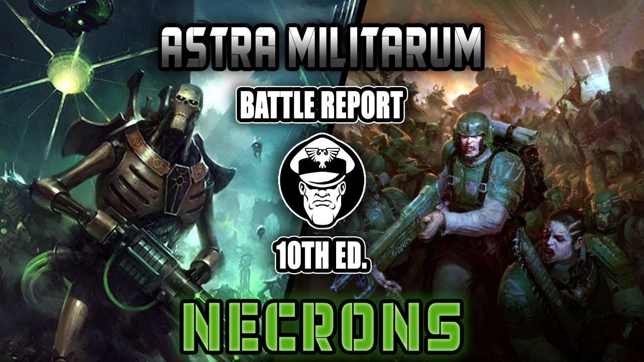 Pure Infantry Guard Vs Necron Silver Tide! | 10th Edition Battle Report | Warhammer 40,000