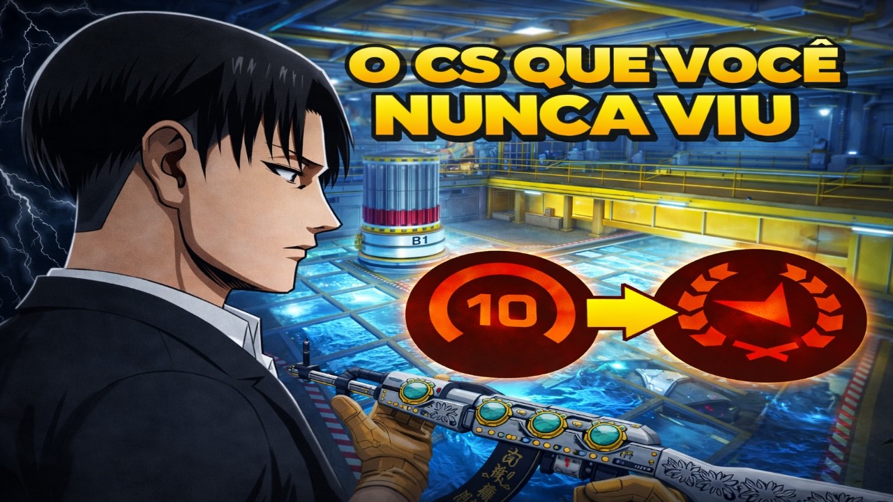 LIVE DE CS2: RUMO AO RANK CHALLENGER FACEIT!