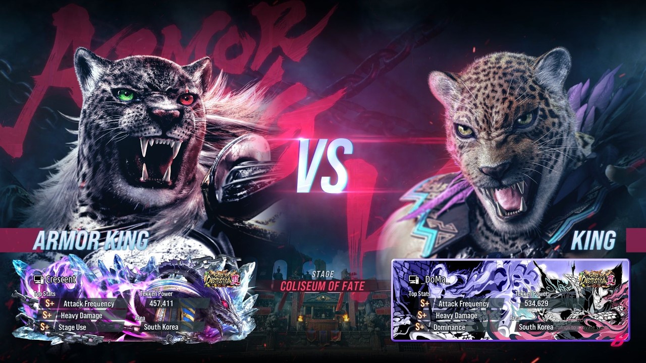 T8 🔥 CRESCENT (Armor King) vs DOMA (King) 🔥 Tekken 8 High Level Gameplay