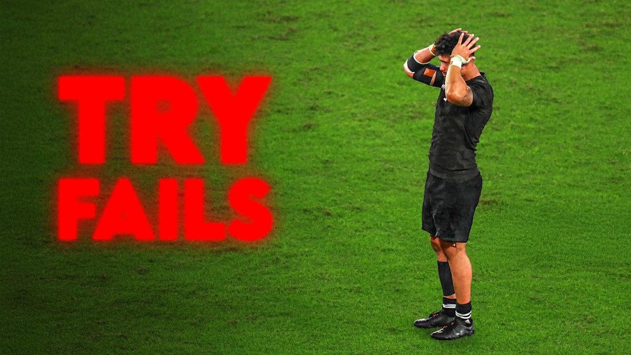 UNBELIEVABLE Try Fails You Won't Believe Happened in Rugby!