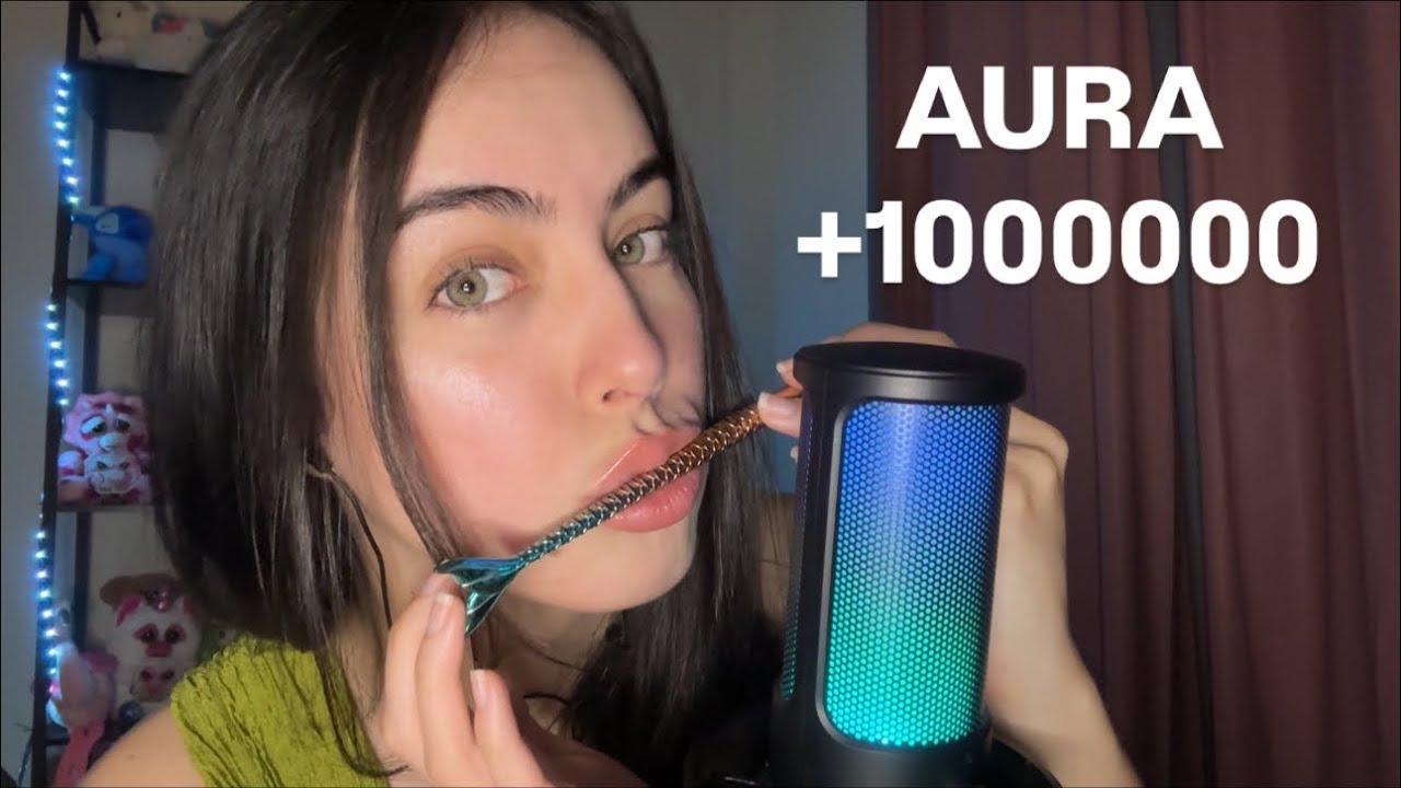ASMR- AURA 100000+++ (EXTREMAMENTE RELAXANTE!)