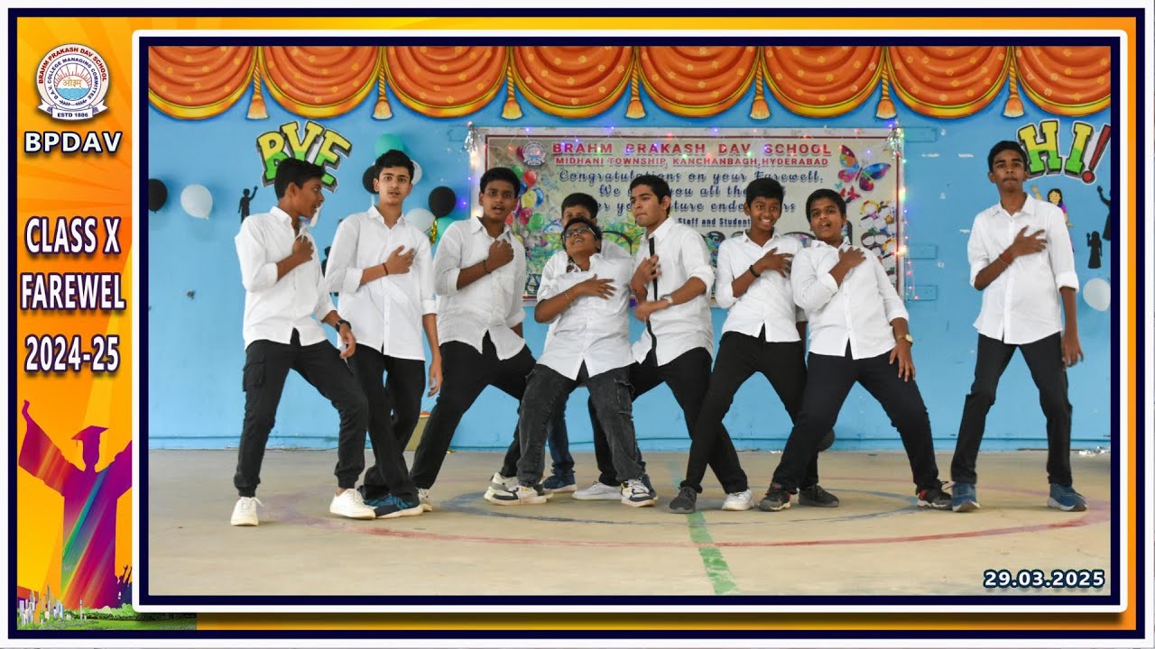 FAREWELL FOR CLASS X | 2024-25 | BPDAV