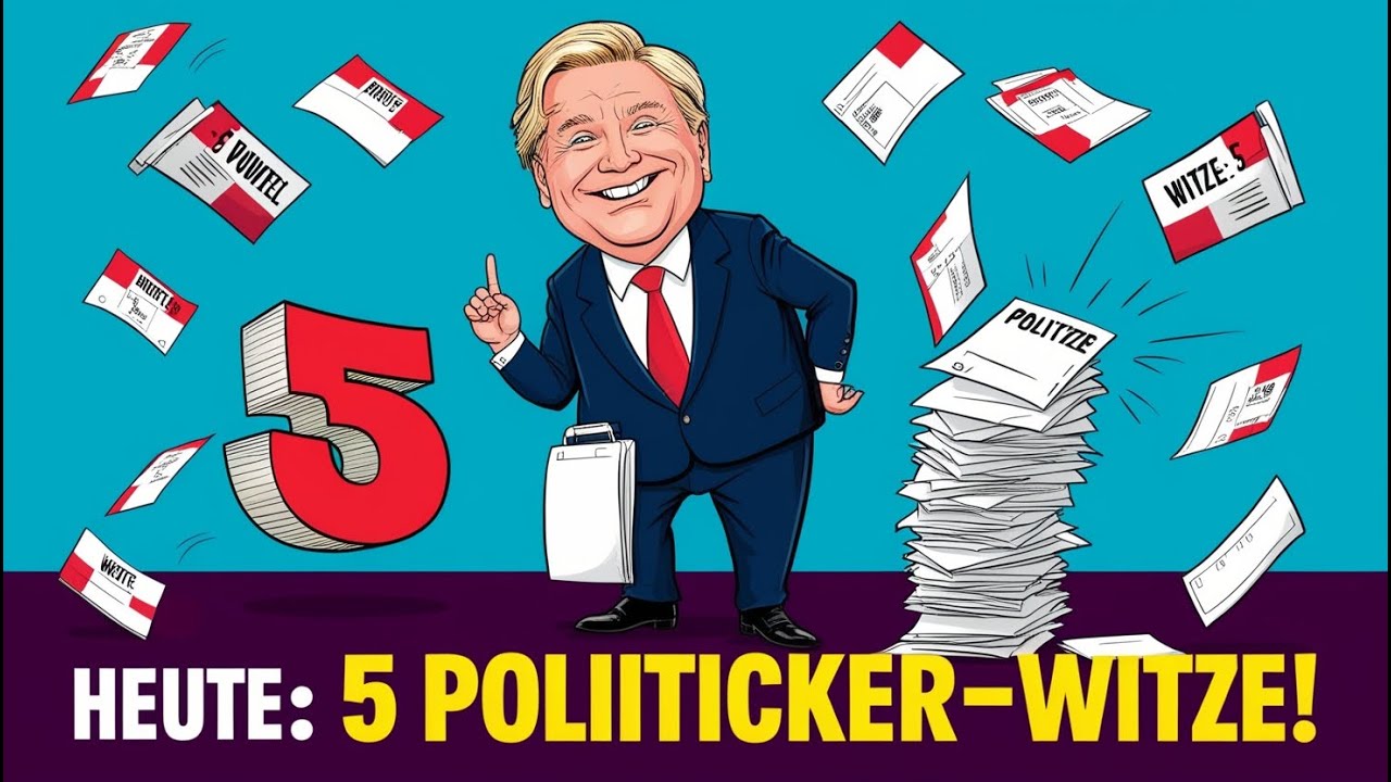 5 lustige Politiker-Witze, die euch zum Lachen bringen! | Lachparade