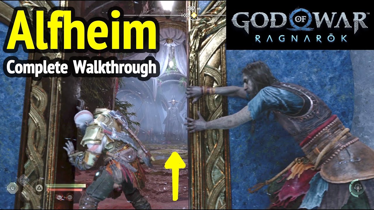 God of War Ragnarok: Alfheim Complete Walkthrough (GoW Ragnar&ouml;k)