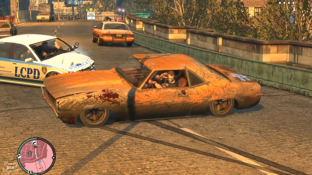 GTA 4 Movie Pursuit Be Like