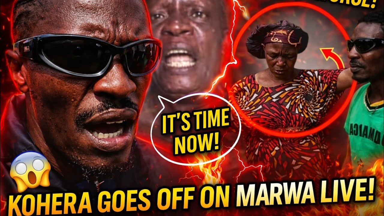 DRAMA:@Koherasnr DID INCREDIBLE TO @iammarwa live#nyabohanse ON 🔥🔥 FIRE-WAS IT A SETUP???