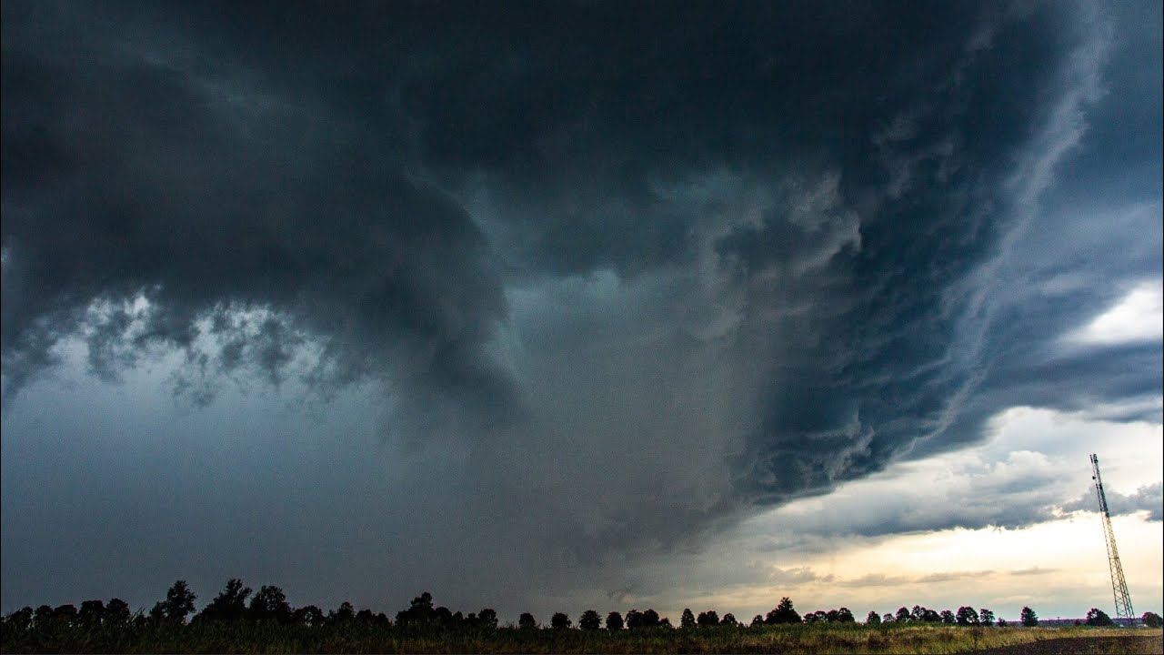 Silne burze nad Lubelszczyzną - 26.08.2020 (Układ Burzowy, Długi Pościg) /w Fani Pogody