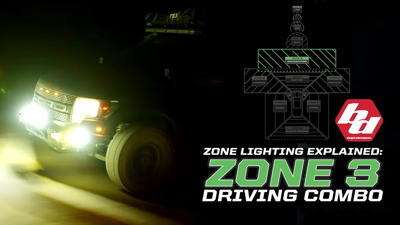 Lighting Zone 3 - Driving/Combo | Baja Designs
