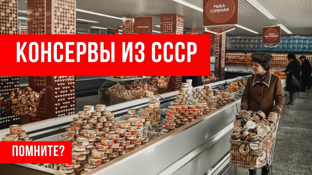 Любимые консервы из СССР, которые помнит каждый