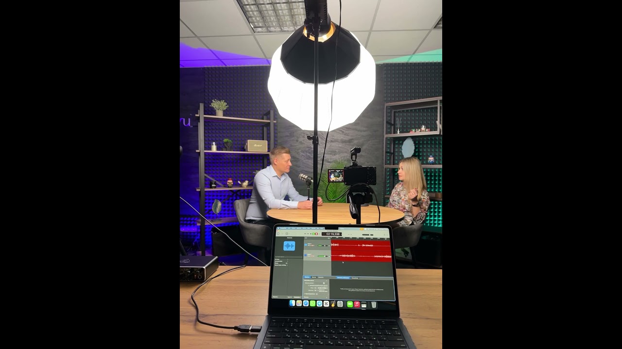 Подкаст-Лаб Краснодар 🔥📹 #видеограф #podcast #краснодар #подкаст #production