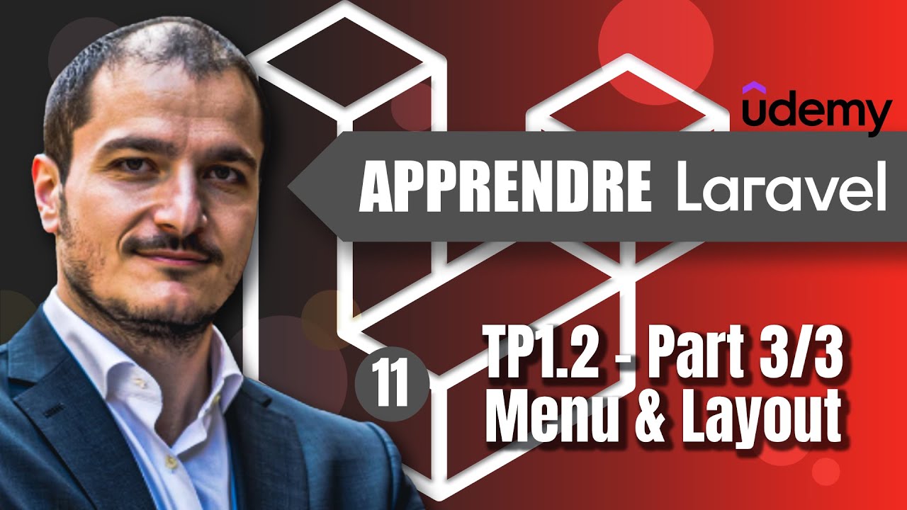 Laravel : TP1.2 – Layout, menu et composants Blade (3/3)