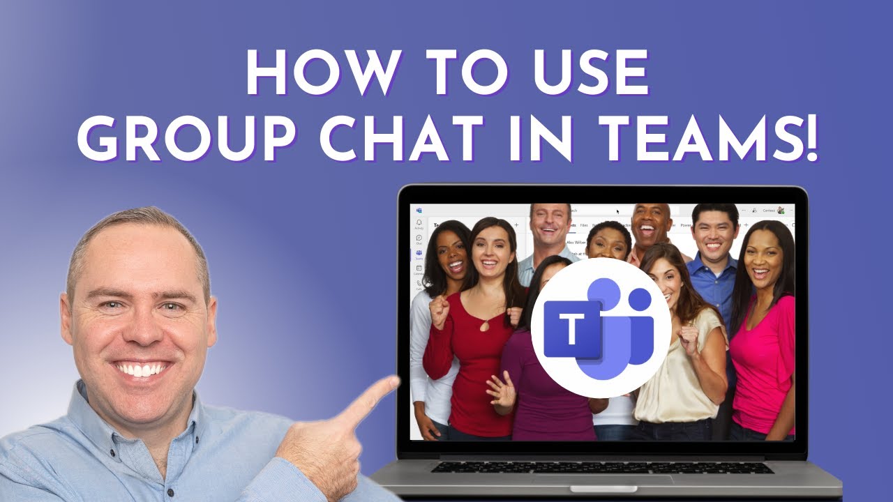 Как использовать групповой чат в Microsoft Teams! (2023)