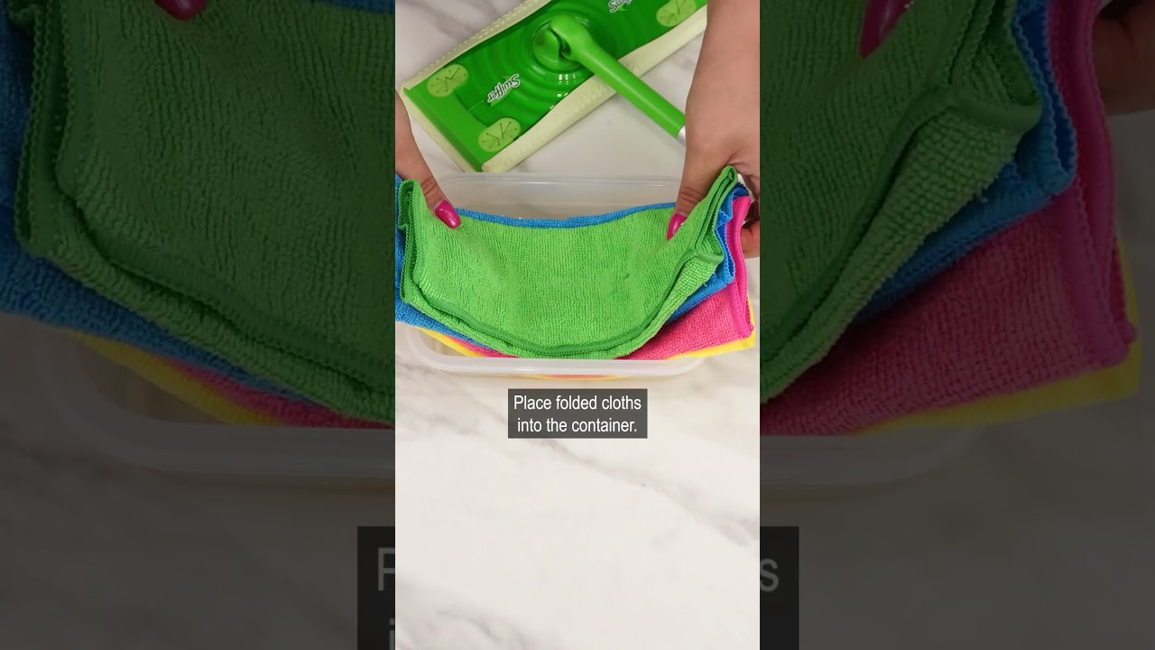 Don't buy Swiffer wipes anymore. I have a better solution