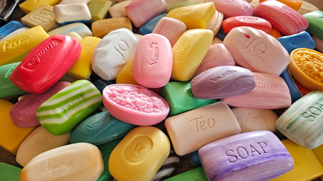 Great International Soap Unpacking/ no talking/asmr soap