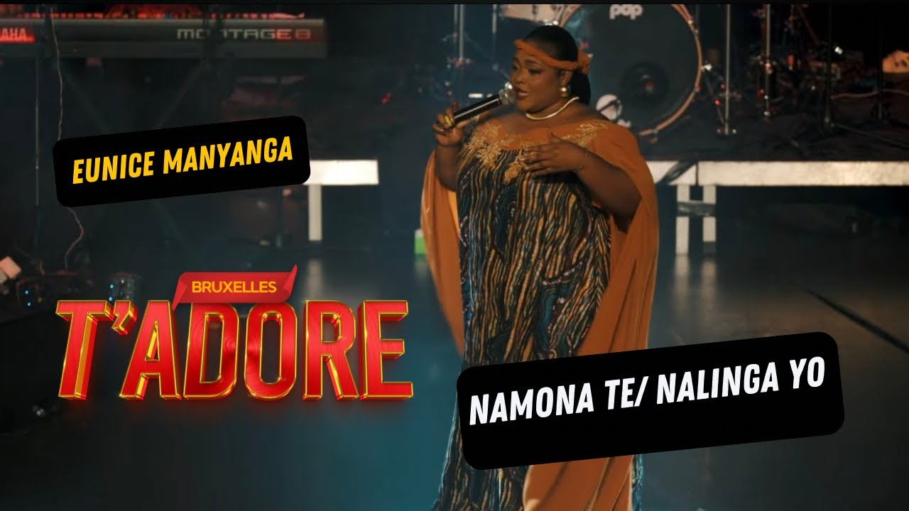 Eunice Manyanga - NA MONA TE/ NA LINGAKA YO (Bruxelles t' adore 2025)