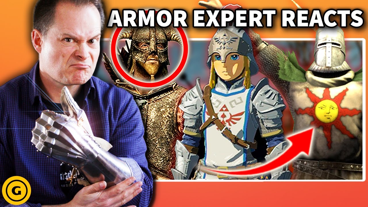 Armor Expert Reacts To Video Game Arms & Armor