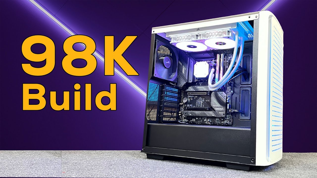 98K Pc Build Guide For productive work & Room For GPU Upgradability