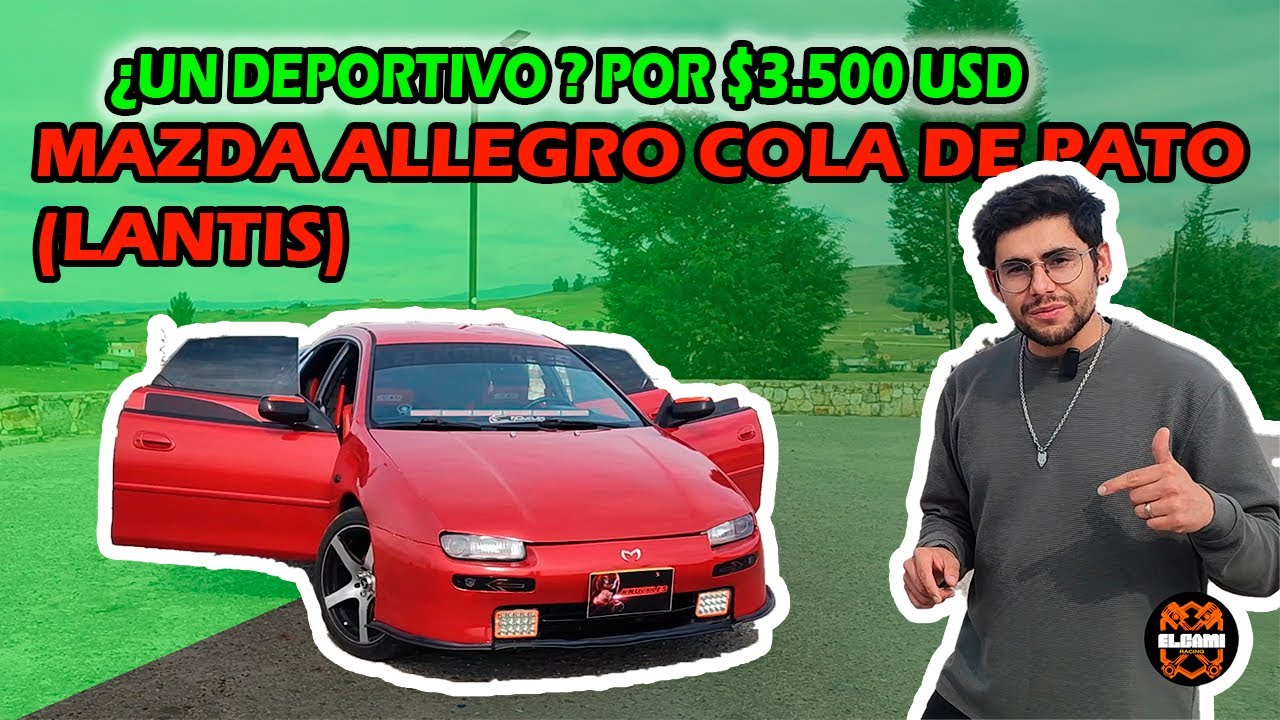 ✅Mazda Allegro cola de pato (mazda lantis): ¿El deportivo olvidado que ahora todos quieren?🔺