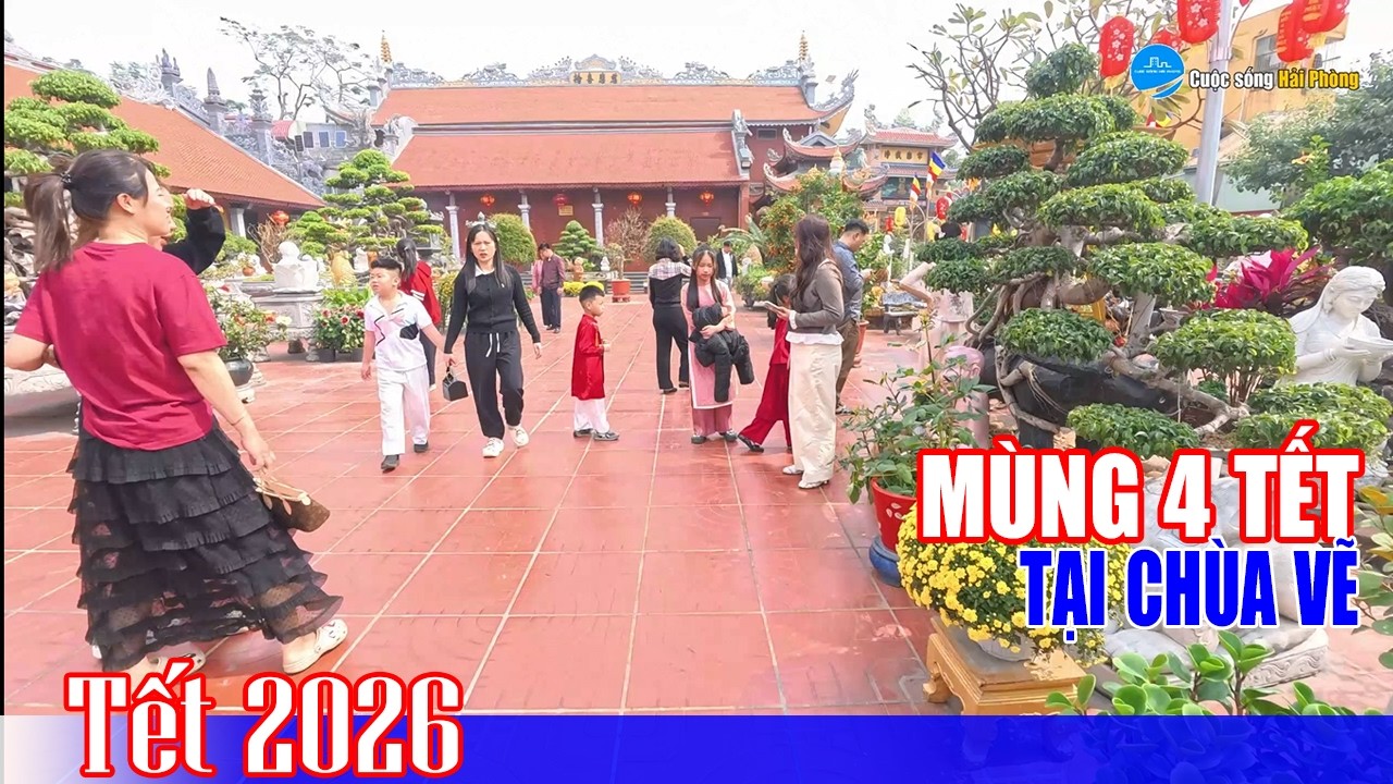 Mùng 4 Tết đi lễ chùa Vẽ