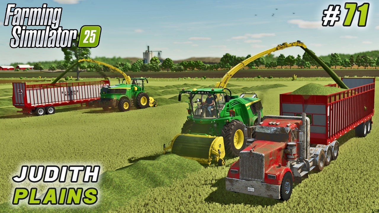 More Capacity, Fewer Trips, Faster Silage Operation | Farming simulator 25 | Judith Plains | ep #71