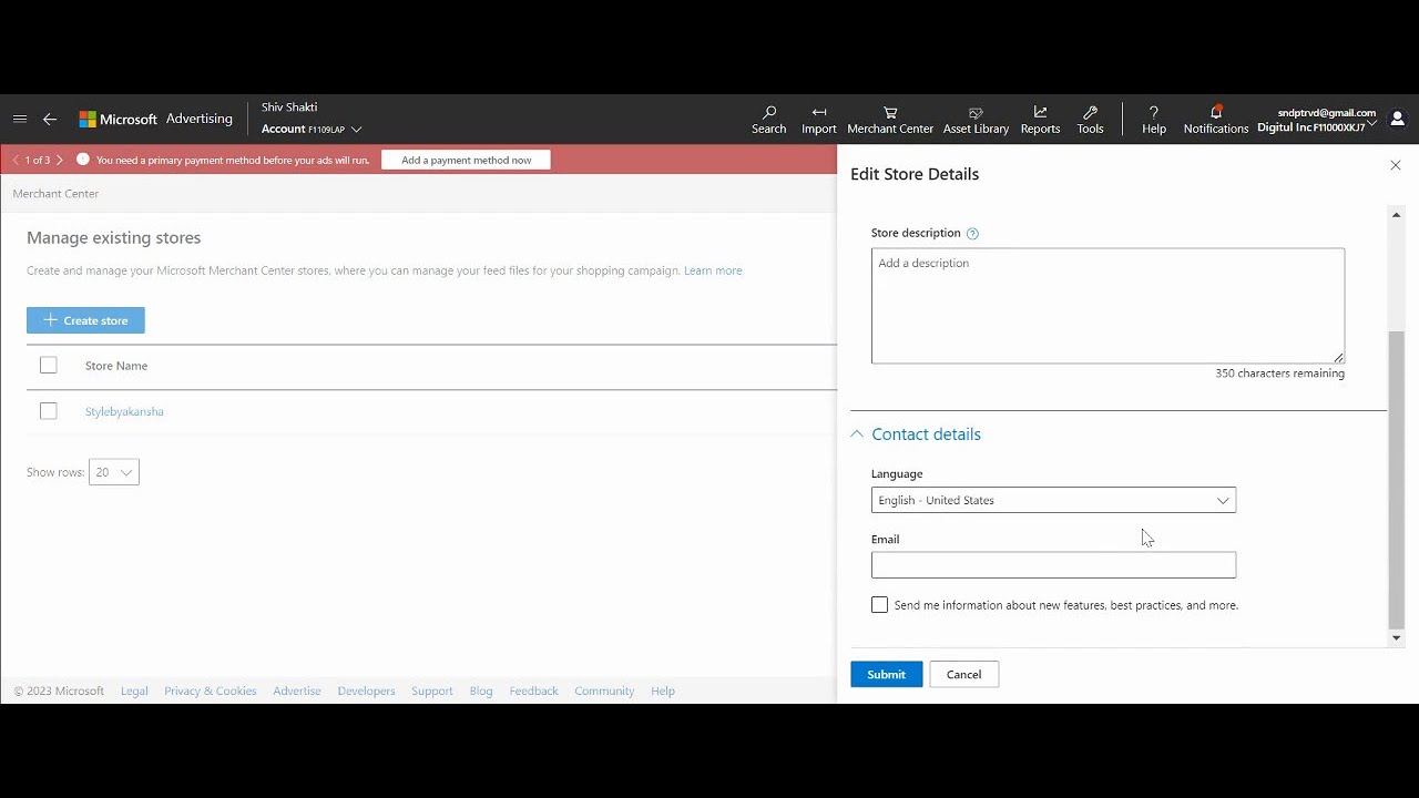 How to set up Microsoft Merchant Center- Bing Ads