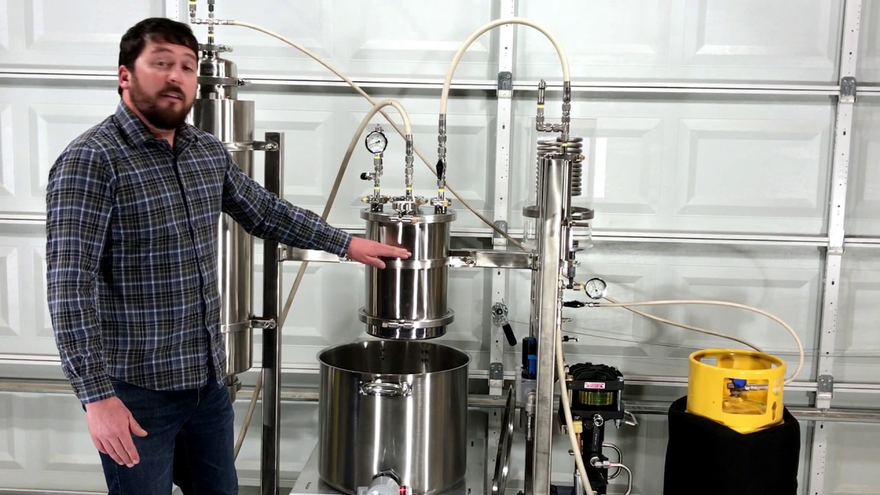 Summit T1 Extraction System Process Walk Through - Closed Loop Extraction Equipment