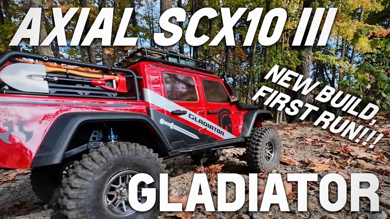 Axial SCX10 Gladiator, First Run!