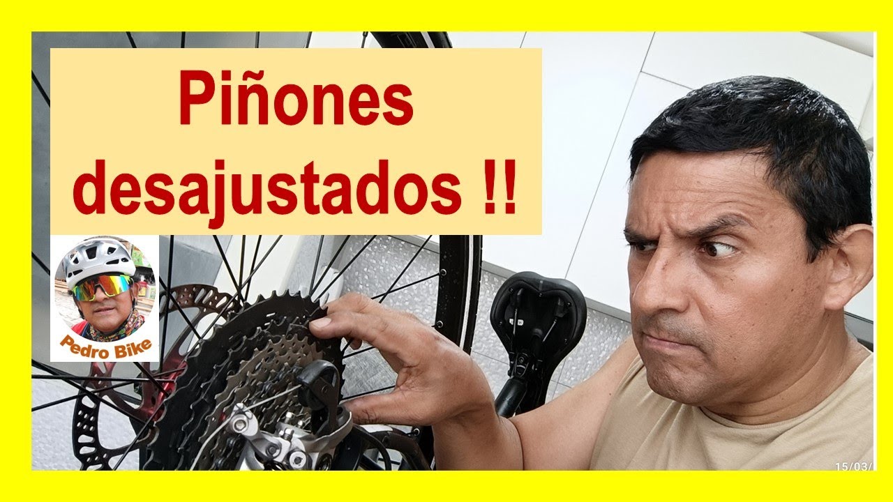 Piñones sueltos y aprovechamos en hacer limpieza y engrase.