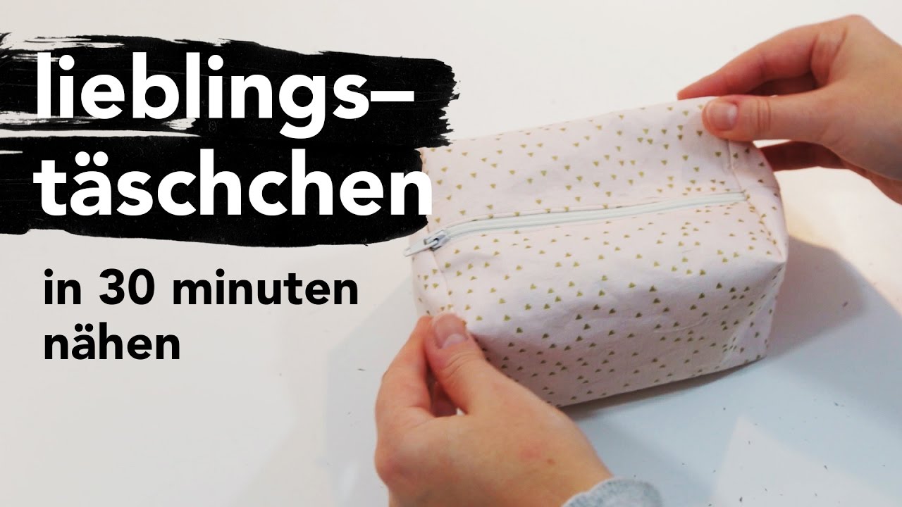 DIY | Lieblingstäschchen in 30 Minuten nähen