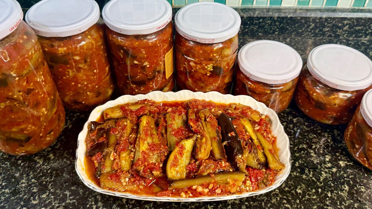 KIŞLIK SOSLU PATLICAN 100 yılın en lezzetli soslu patlıcanı İDDALIYIM