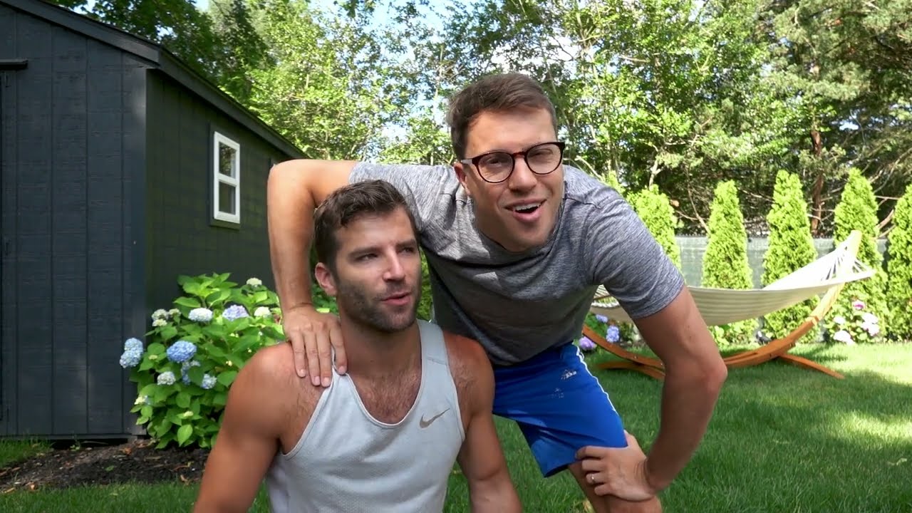 I CLEANED OUT OUR SHED (while Jeff watched) || Taylor and Jeff
