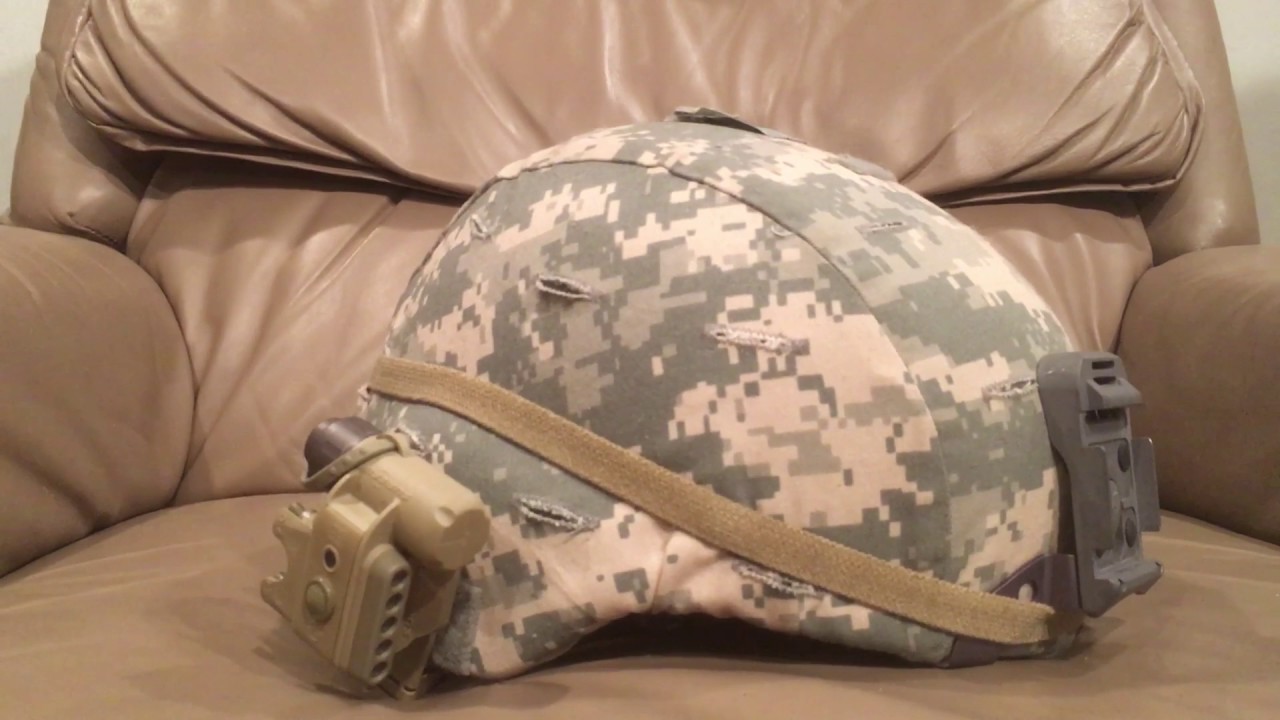 American ACH helmet