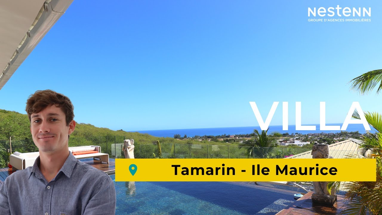 Villa de 5 chambres à flanc de montagne à Tamarin, Ile Maurice - A vendre