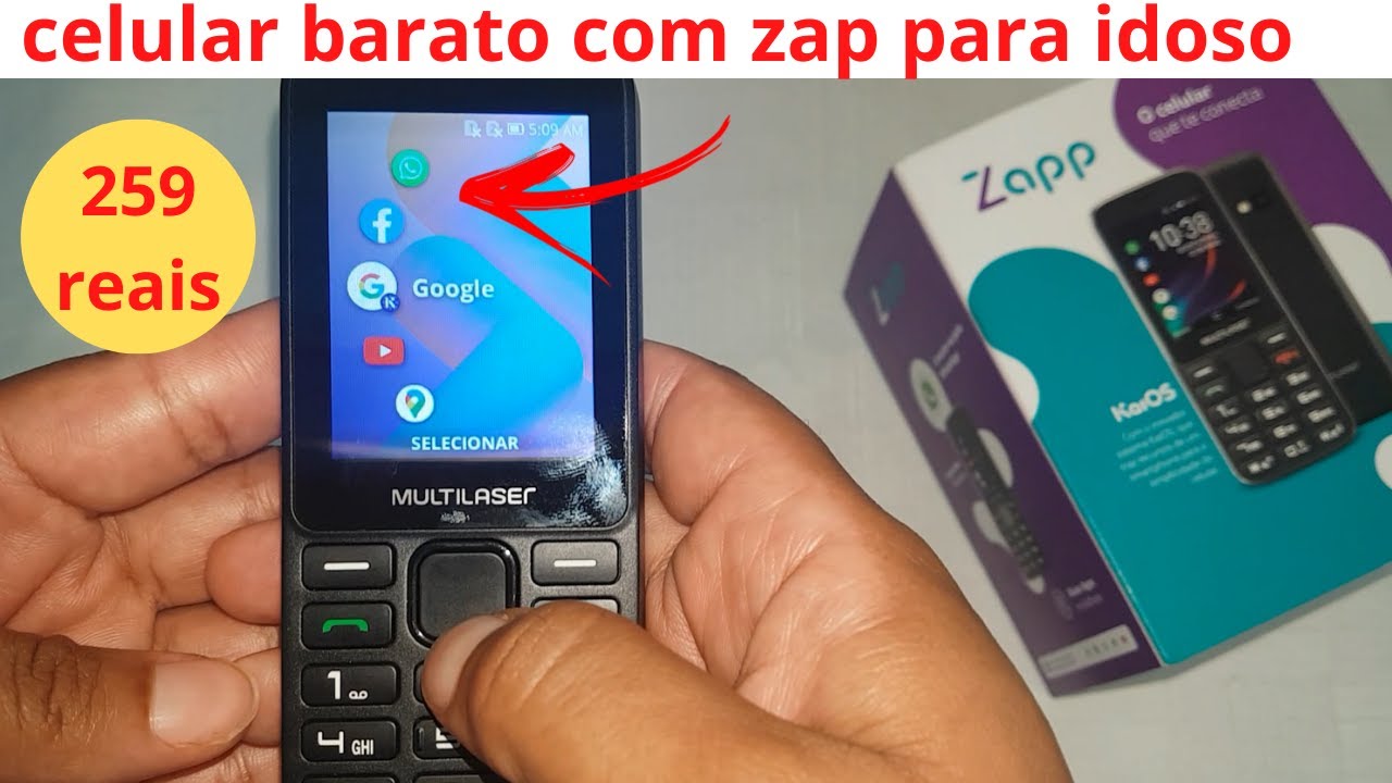 celular barato multilaser ótimo para idoso com zap facebook youtube
